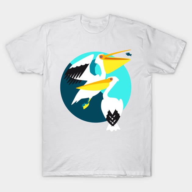 Pelicans T-Shirt by Piakolle